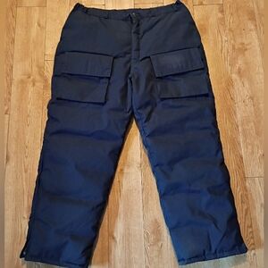 Cabelas Goose Down Cargo Snow Pants Men's XXL